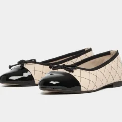 BUKELA Mery Ballerina Beige/Black