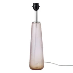 BUNGALOW Glass Lamp Mahe Peach