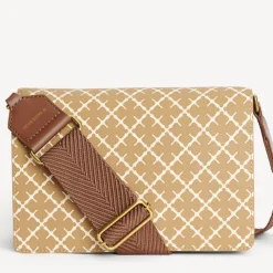 BY MALENE BIRGER Loenna Skuldertaske Golden Beige