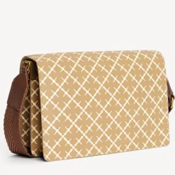 BY MALENE BIRGER Loenna Skuldertaske Golden Beige