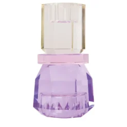 C'EST BON Lysestage 301.962.97 Smør/rosa/violet 13x7 cm.