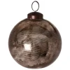 Christmas Ball, Black Oxidised, Ring cut, 10 cm