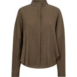 CO' COUTURE Angela Wing Shirt Walnut