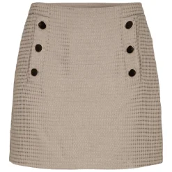 CO' COUTURE Baya Mini Skirt Walnut