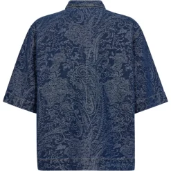 CO' COUTURE Dean Denim Shirt Denim Blue