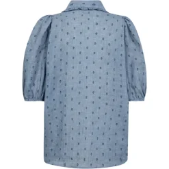 CO' COUTURE Dottie Shirt Dusty Blue