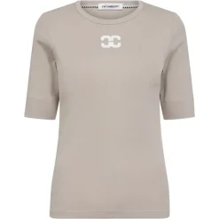 CO' COUTURE Granny Logo Tee Mink