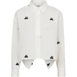 CO' COUTURE Ria Ribbon Shirt White