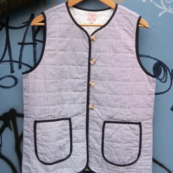 CO' COUTURE Venus Single Oversize Vest Sort