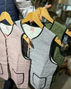 CO' COUTURE Vida Asym Tailor Vest Grå
