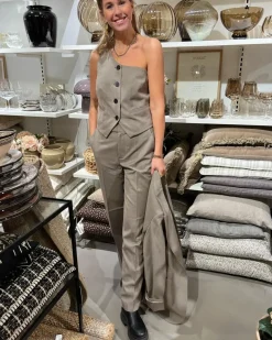 CO' COUTURE Vida Wide Pant Walnut