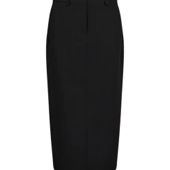 CO' COUTURE Vola Floor Pencil Skirt Black