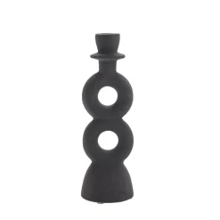 COZY LIVING Candle Holder Black