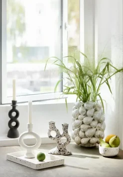 COZY LIVING Candle Holder White