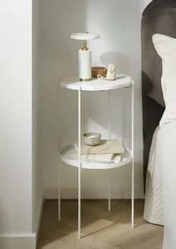 COZY LIVING Cassias LED Lamp Ivory