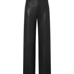 DEPECHE Boa Pants Full Length Black