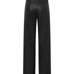 DEPECHE Boa Pants Full Length Black