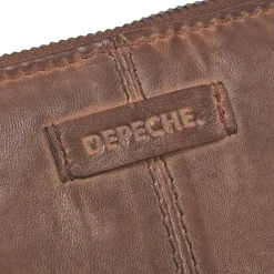 DEPECHE Clutch 16386 Chestnut