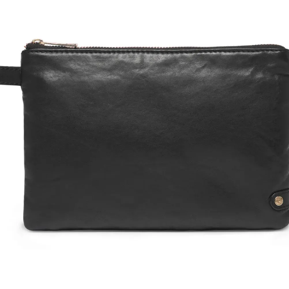 DEPECHE Clutch 16386 Sort m. Guld