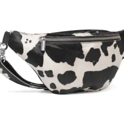 DEPECHE Cow Bumbag 16394 Black