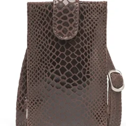 DEPECHE Mobilebag 16042 Brown Croco