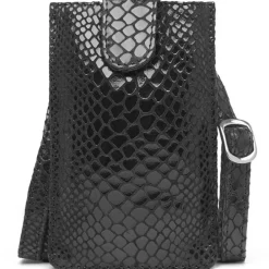 DEPECHE Mobilebag 16042 Sort Croco