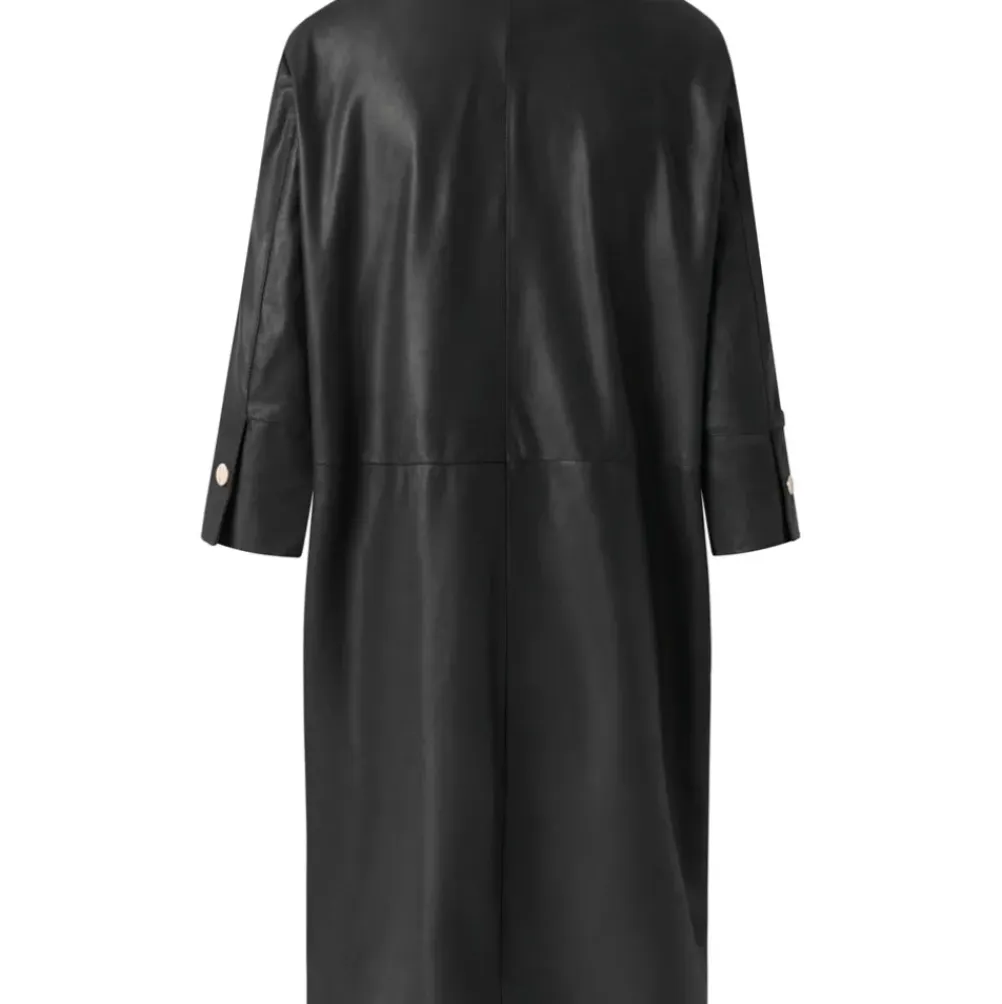 DEPECHE Shirt Dress Black