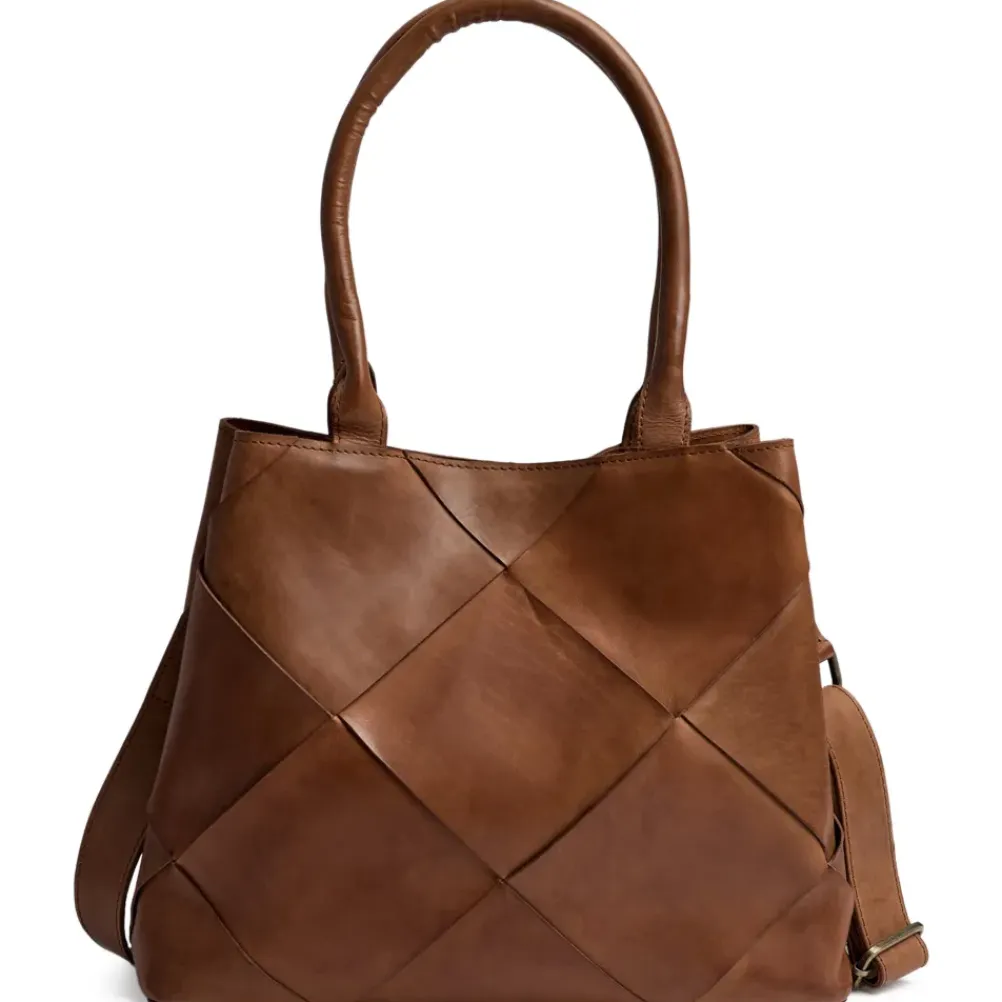 DEPECHE Skuldertaske 16436 Soft Cognac