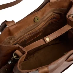 DEPECHE Skuldertaske 16436 Soft Cognac
