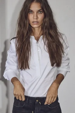 HAUTE L'AMITIE Pure Shirt Body Hvid