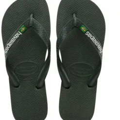 HAVAIANAS Brasil Logo Green Olive