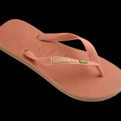 HAVAIANAS Brasil Logo Pink Clay