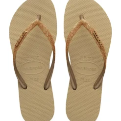 HAVAIANAS Slim Glitter Sand/Gold