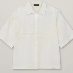 HEYANNO Archive Lace Shirt Ecru