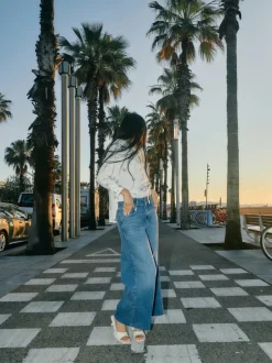HEYANNO Noble Dreamy Jeans Blue