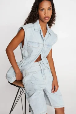 HEYANNO Play Patch Vest Travertine
