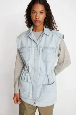 HEYANNO Play Patch Vest Travertine