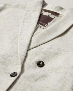 HEYANNO Vision Soft Blazer Ecru