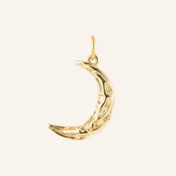 HOUSE OF VINCENT Crescent Moon Charm