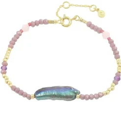 HULTQUIST COPENHAGEN Purple Sia Bracelet