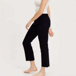 IVY COPENHAGEN Alice Cropped Flare Pant Black