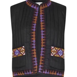 IVY COPENHAGEN Augusta Boxy Blazer Vest Denim Blue