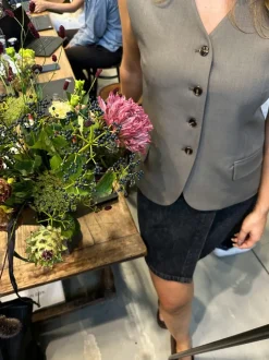 IVY COPENHAGEN Janice Corsage Top Wash Lunel