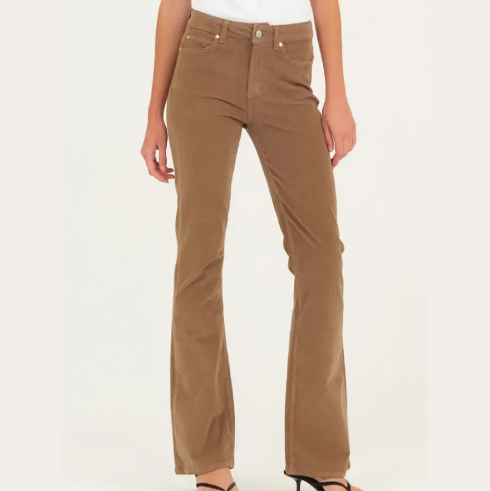 IVY COPENHAGEN Tara Jeans Baby Cord Cool Taupe