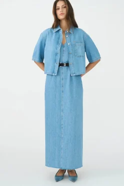 IVY COPENHAGEN Uta Oversize Wash Mid Blue