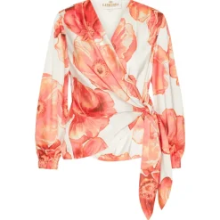 KARMAMIA Elena Blouse Maui Flower