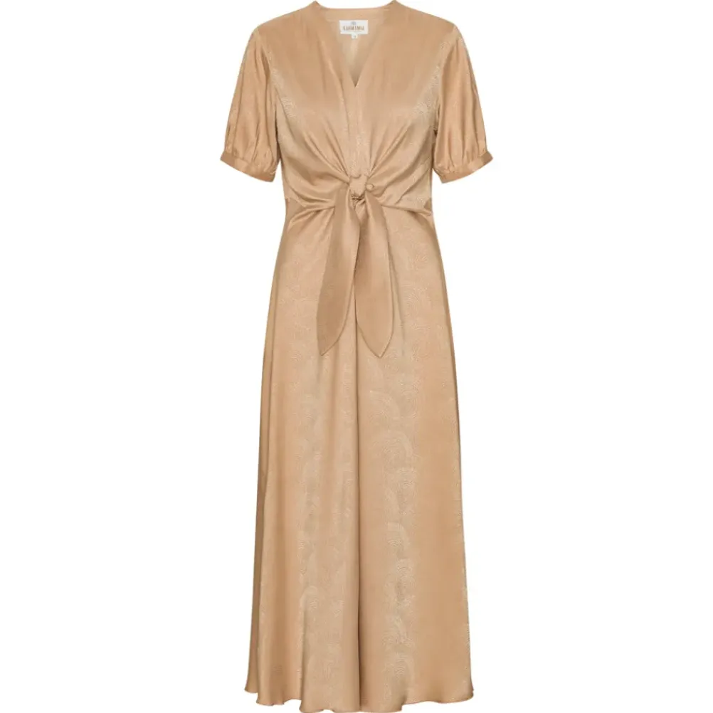 KARMAMIA Faye Dress Art Deco Rouge