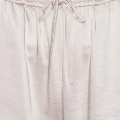 KARMAMIA Garcia Pant Ivory Rich Satin