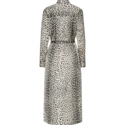 KARMAMIA Jean Dress Nude Leopard