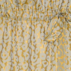 KARMAMIA Layla Dress Gold Leo Silk